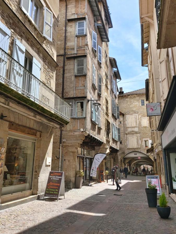Ferienwohnung Le Petit Saint-Georges, Centre Historique Villefranche-de-Rouergue Exterior foto